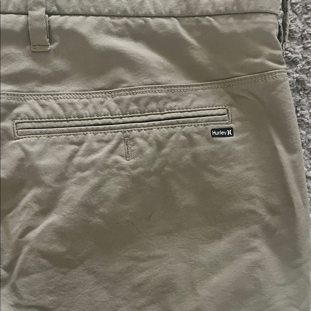 Hurley Men's Casual Khaki Performance Shorts 36 - Picture 8 of 8